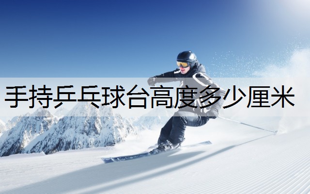手持乒乓球台高度多少厘米