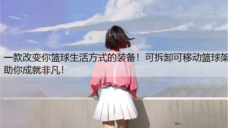 一款改变你篮球生活方式的装备！可拆卸可移动篮球架助你成就非凡！