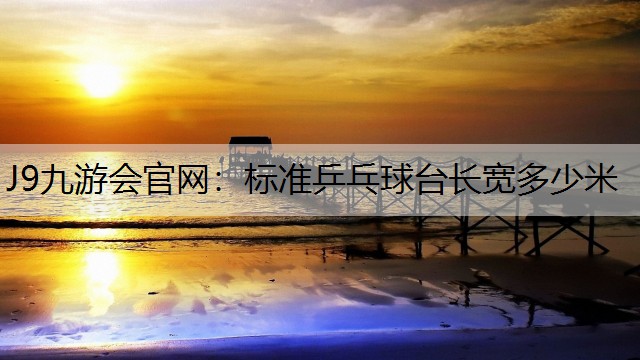 标准乒乓球台长宽多少米